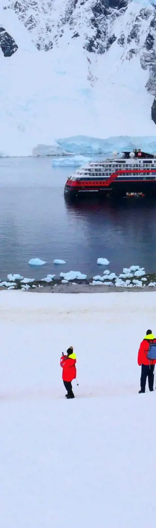 Erste Anlandung auf Danco Island